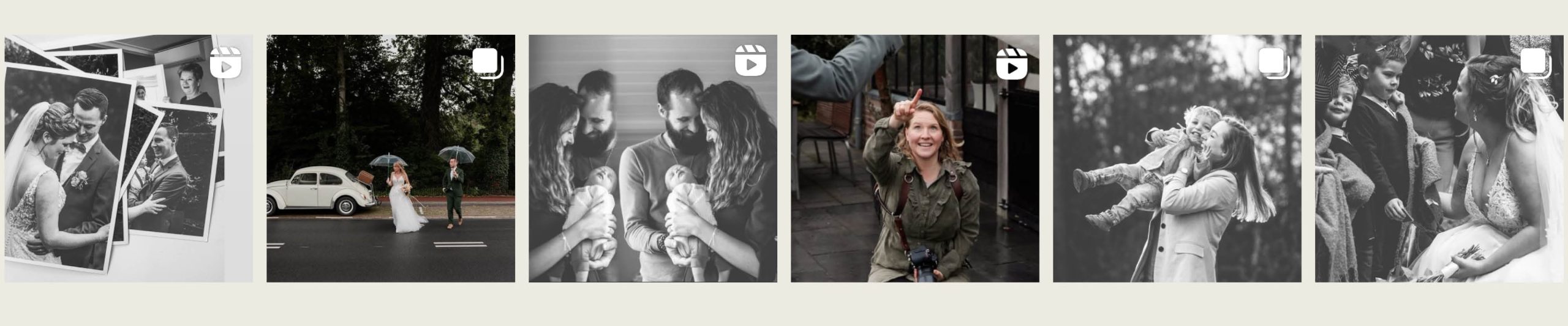 Instagram pagina Pas-see Fotografie